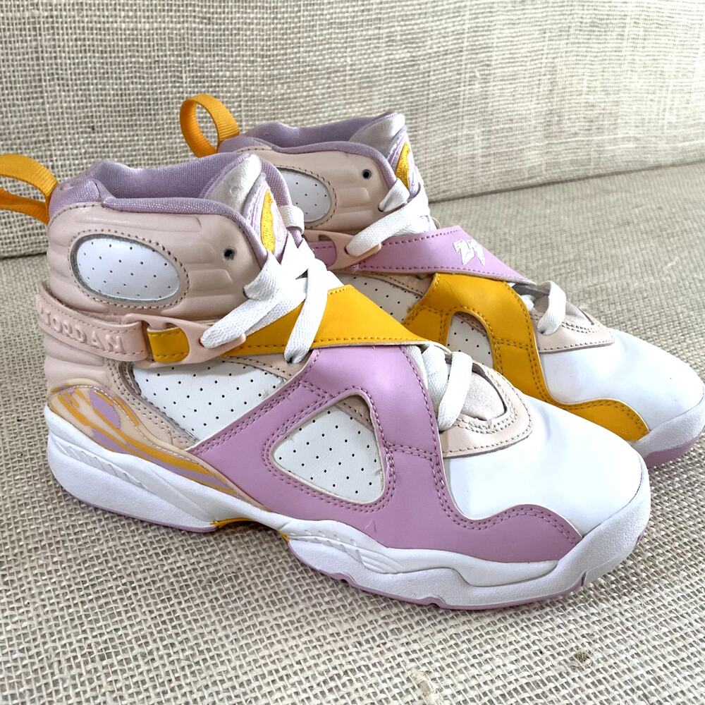 Air Jordan 8 Retro GS 'Light Arctic Pink', size‎ 4 Y